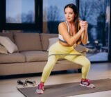 Practice for the abdomen, buttocks and hips