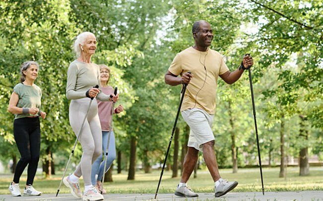 8 advantages of walking - Being thus concentrated on a cardio
